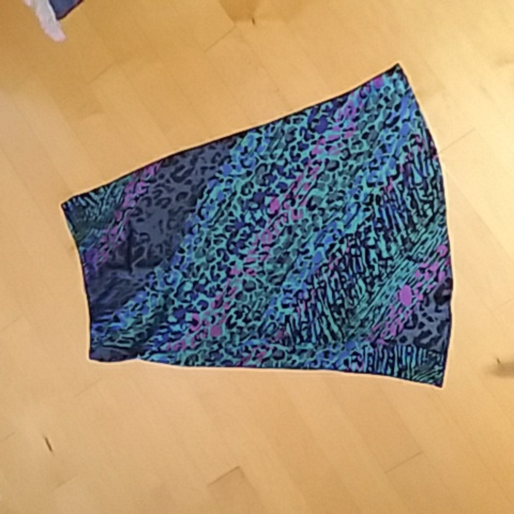 Sans souci elastic waist midi skirt